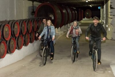 Biking a Guinness Book Winery