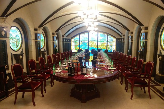 Cricova Winery with Tasting - Inside the 15th-century limestone labyrinth and wine-making areas