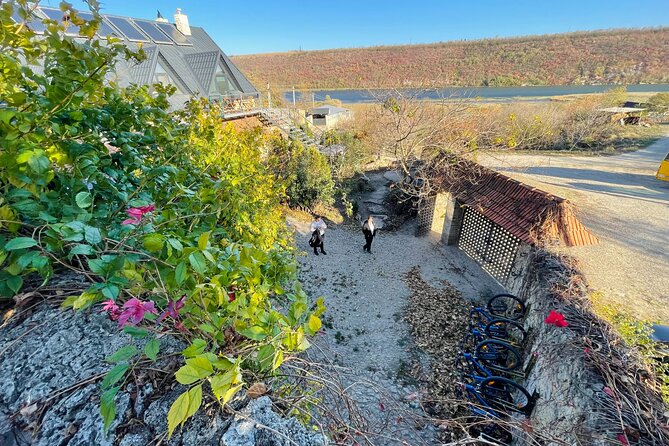 Full-Day Hiking Trip to Tipova Cave Monastery and Lalova Village - Stop 1: Tipova Monastery on the hill above the cave complexes