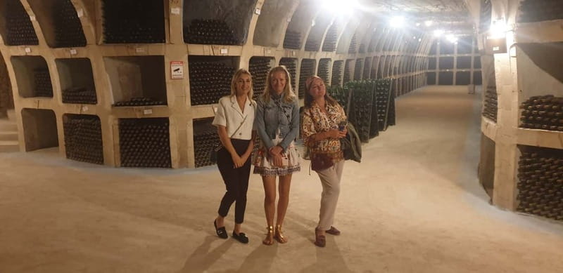 Moldova: Wine Tour to Mileștii Mici Cellar with Tasting - Entering the Underground: 60 Meters Down, Limestone Tunnels Up Close