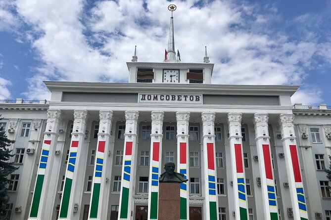 Return to the USSR - Excursion in Transnistria - Tiraspol’s Soviet Core: Lenin, a Tank, and the Flag You Can’t Ignore