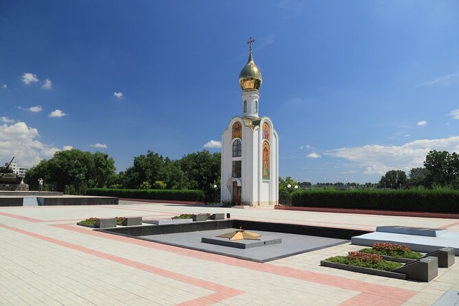 Tiraspol and Bender Back in the USSR Tour - House of Soviets and Lenin across the street: Stalin-era power theater